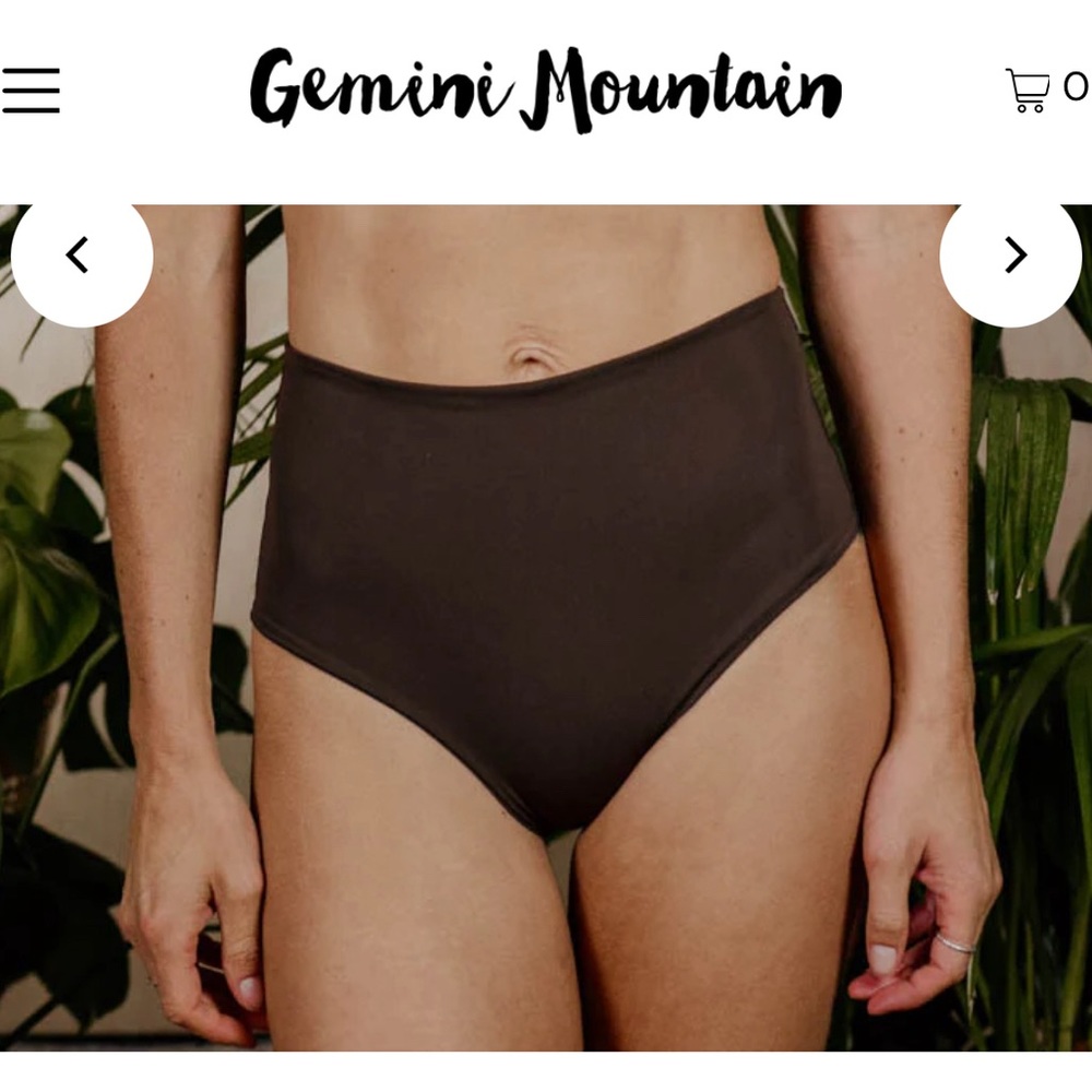 Gemini Mountain Swimwear Two piece bathing suit size M - Picture 6 of 6